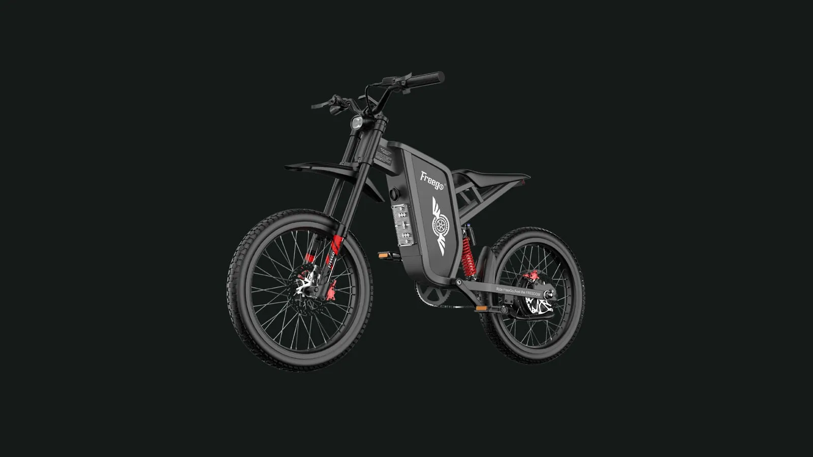 Freego X1 SE Class 2 All-Terrain Electric Bike product photography from Freego